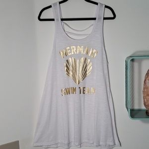 4/$25🌻 Mermaid bathing suit cover up. Large